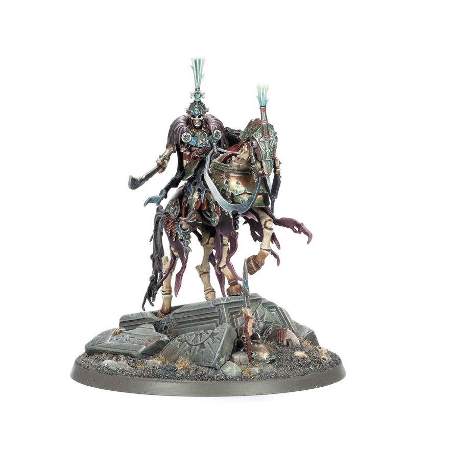 Warhammer Age of Sigmar Soulblight Gravelords Wight King/Lord on Skeletal Steed