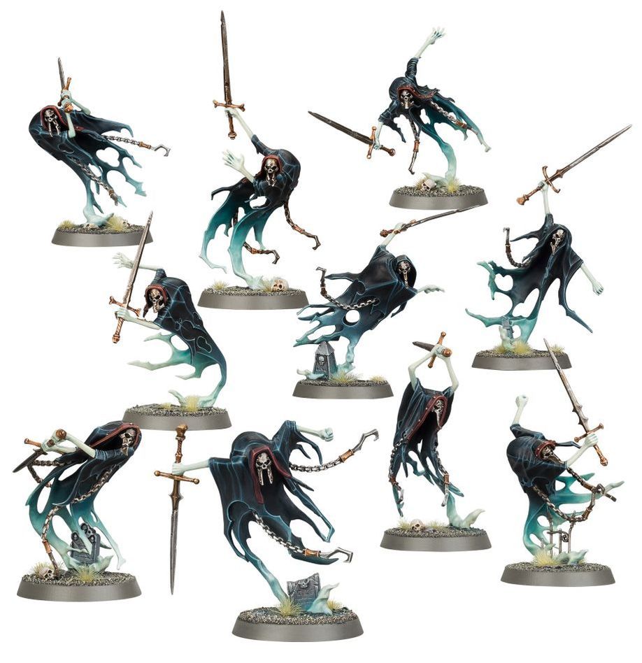 Warhammer Age of Sigmar Spearhead: Nighthaunt – Cursed Shacklehorde