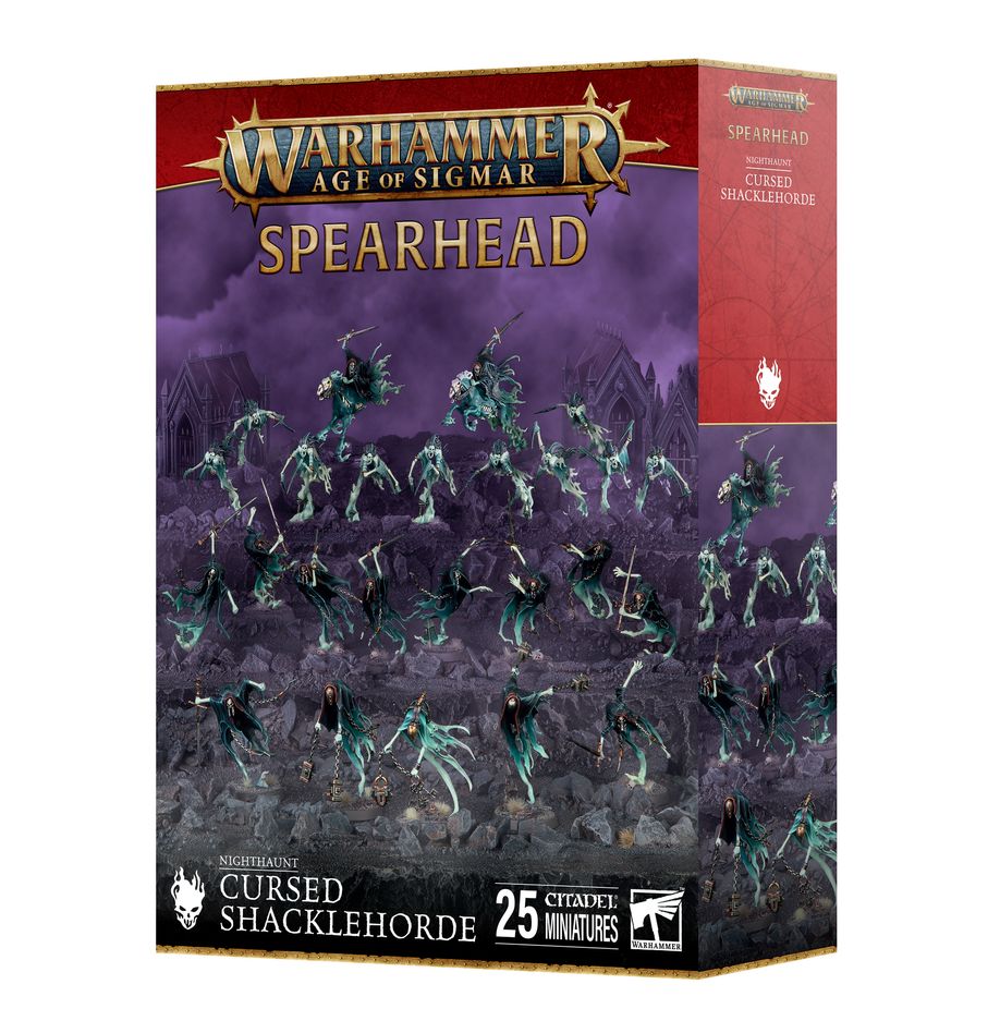 Warhammer Age of Sigmar Spearhead: Nighthaunt – Cursed Shacklehorde