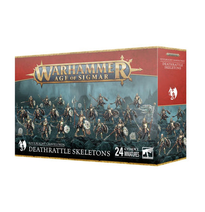 Warhammer Age of Sigmar Soulblight Gravelords Deathrattle Skeletons