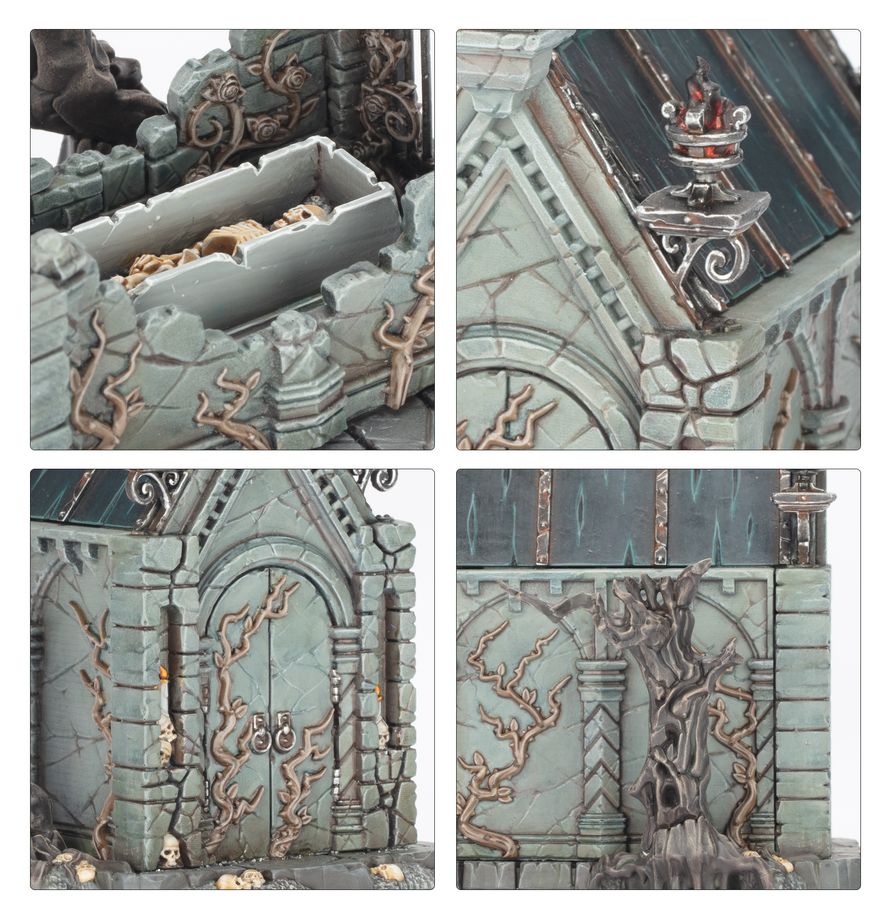 Warhammer Age of Sigmar Soulblight Gravelords Cursed Sepulchre/Nexus of Grief