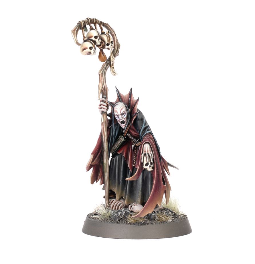 Warhammer Age of Sigmar Soulblight Gravelords Necromancer