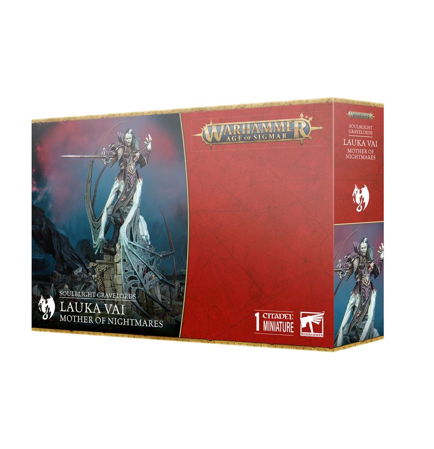 Warhammer Age of Sigmar Soulblight Gravelords Lauka Vai, Mother of Nightmares/Vengorian Lord