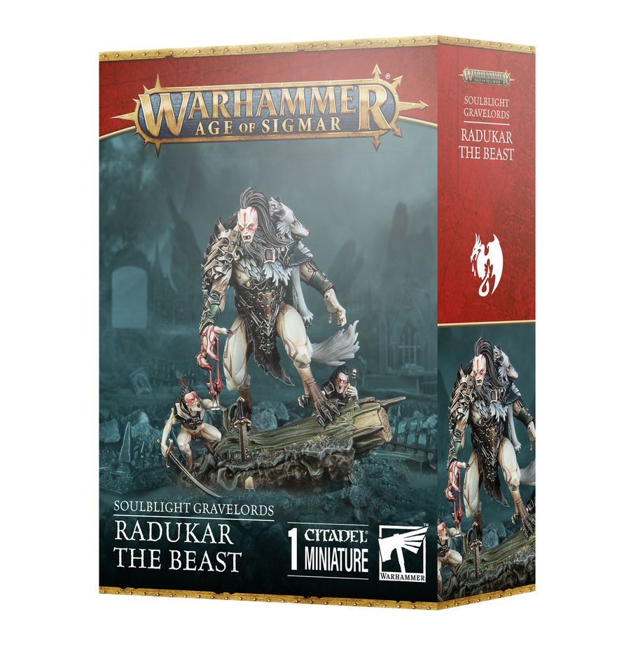 Warhammer Age of Sigmar Soulblight Gravelords Radukar the Beast