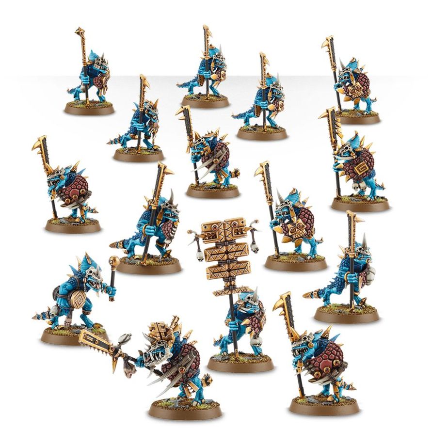 Warhammer Age of Sigmar Seraphon Saurus Guard