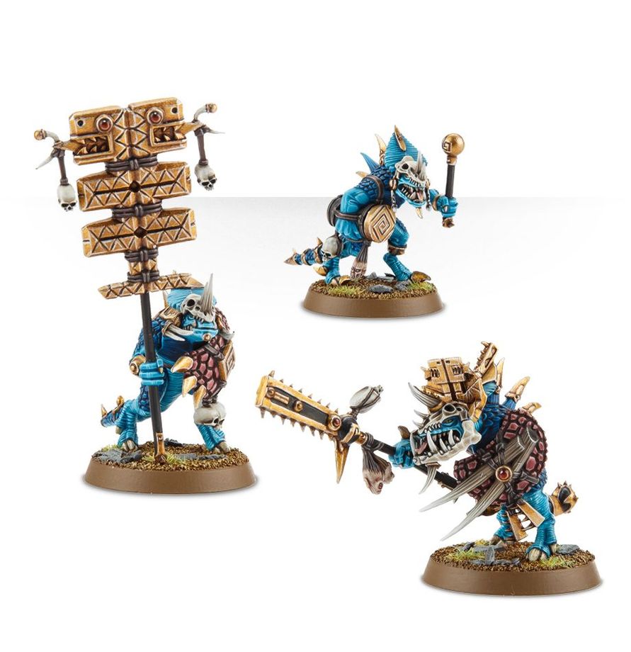Warhammer Age of Sigmar Seraphon Saurus Guard