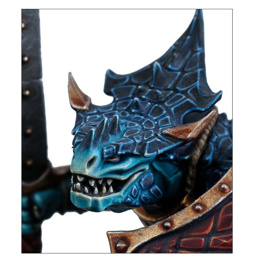 Warhammer Age of Sigmar Seraphon Saurus Oldblood on Carnosaur/Saurus Scar-Veteran on Carnosaur/Skink Oracle on Troglodon