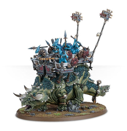 Warhammer Age of Sigmar Seraphon Stegadon/Stegadon Chief