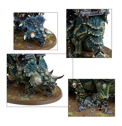 Warhammer Age of Sigmar Seraphon Stegadon/Stegadon Chief