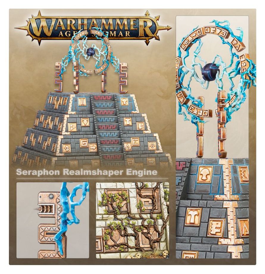 Warhammer Age of Sigmar Seraphon Realmshaper Engine