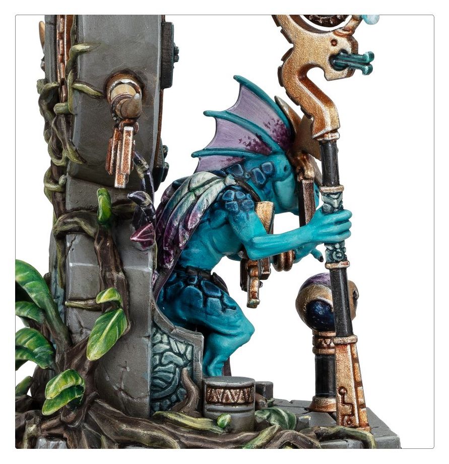 Warhammer Age of Sigmar Seraphon Skink Starseer