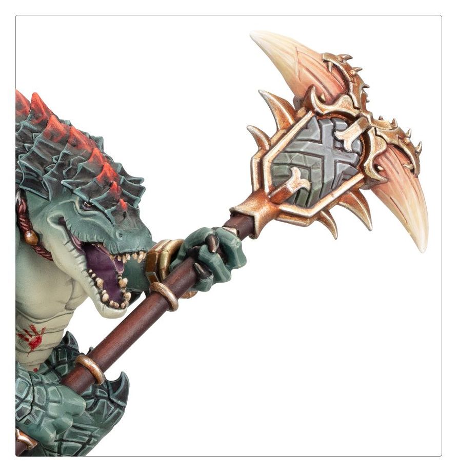 Warhammer Age of Sigmar Seraphon Kroxigor/Kroxigor Warspawned
