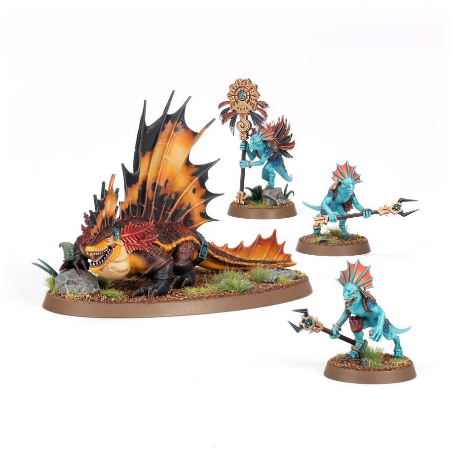 Warhammer Age of Sigmar Spearhead: Seraphon – Sunblooded Prowlers