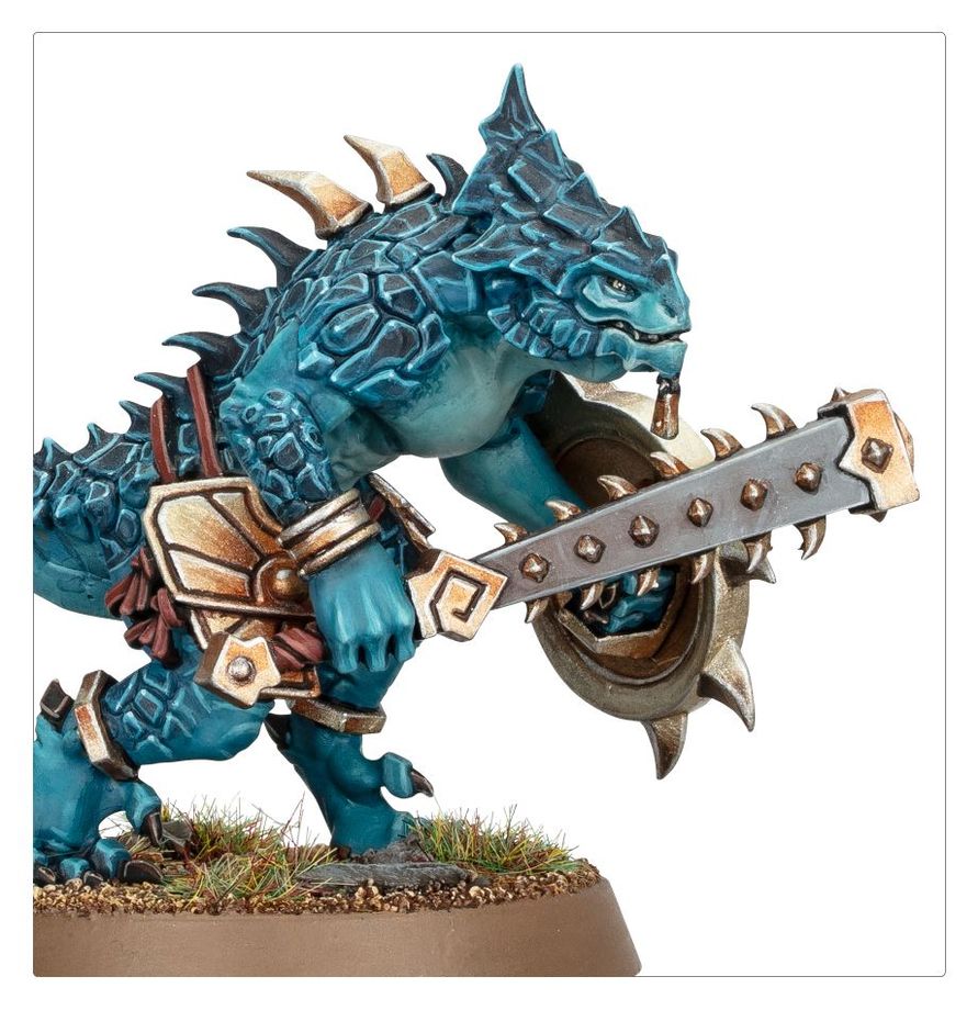 Warhammer Age of Sigmar Seraphon Saurus Warriors