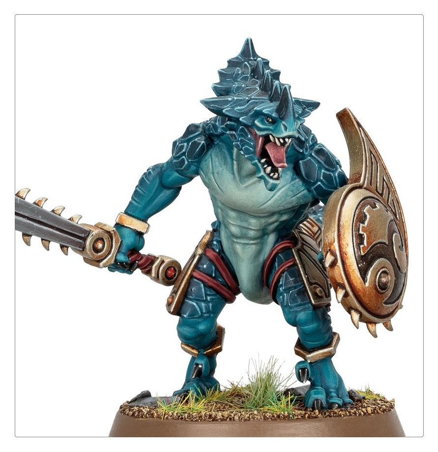 Warhammer Age of Sigmar Seraphon Saurus Warriors