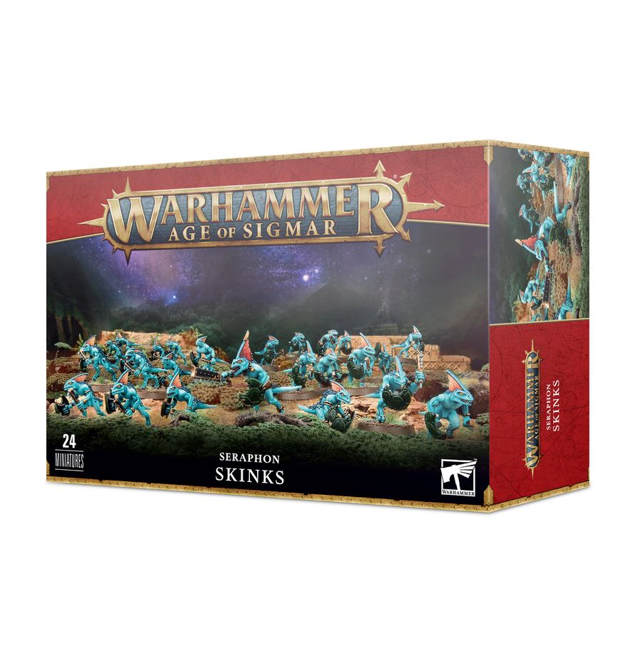 Warhammer Age of Sigmar Seraphon Skinks