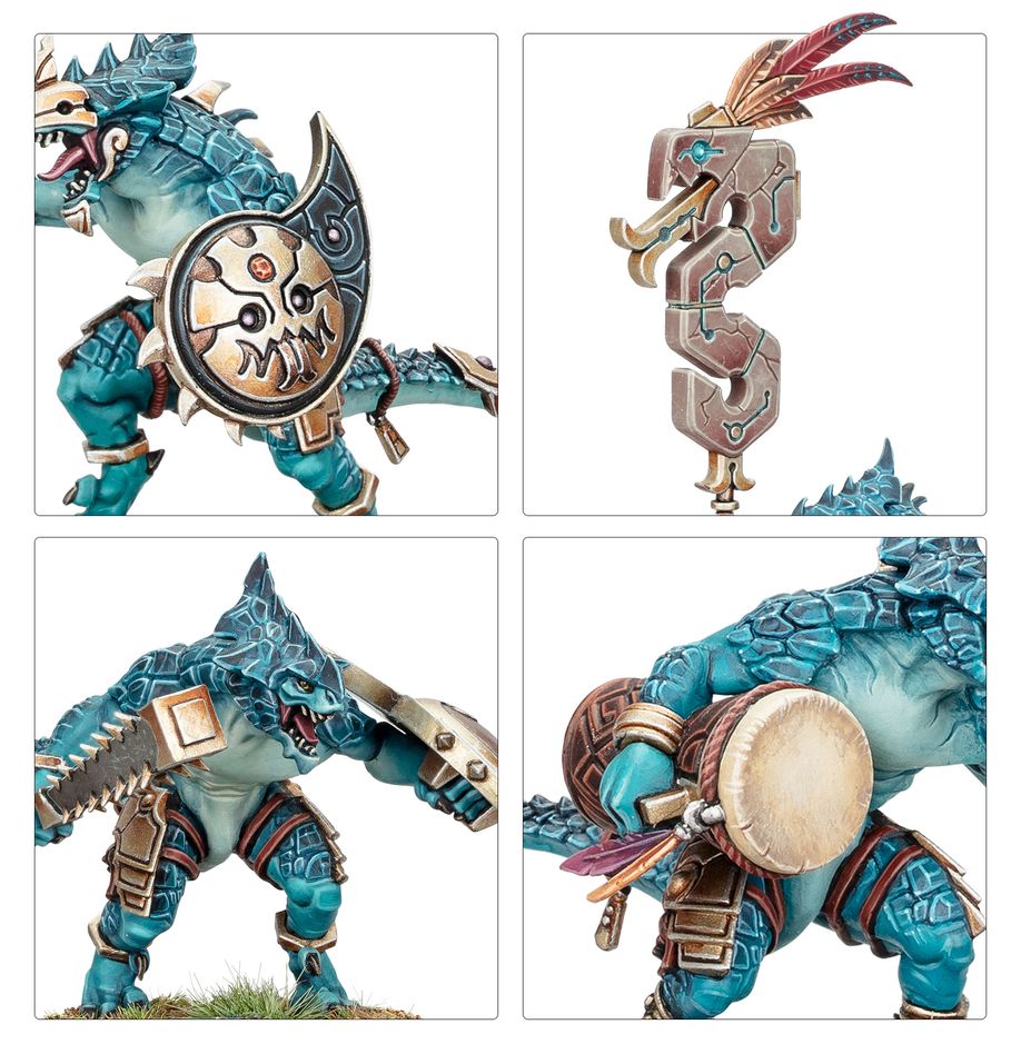 Warhammer Age of Sigmar Spearhead: Seraphon – Sunblooded Prowlers