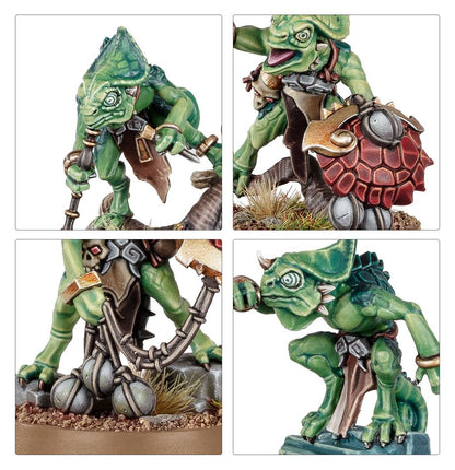 Warhammer Age of Sigmar Spearhead: Seraphon – Sunblooded Prowlers