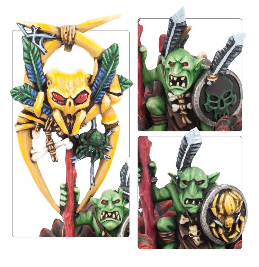 Warhammer Age of Sigmar Gloomspite Gitz Spider Riders