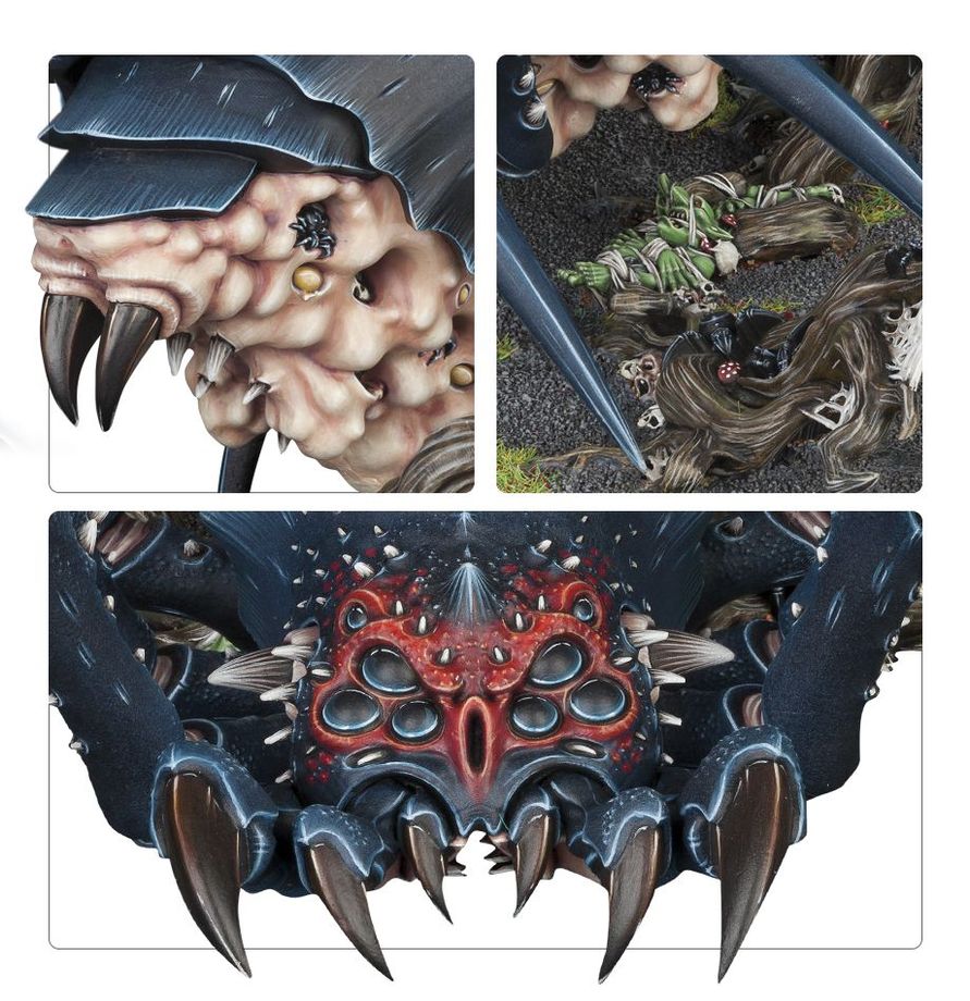 Warhammer Age of Sigmar Gloomspite Gitz Arachnarok Spider