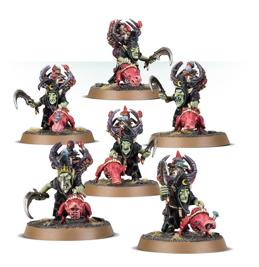 Warhammer Age of Sigmar Gloomspite Gitz Sneaky Snufflers