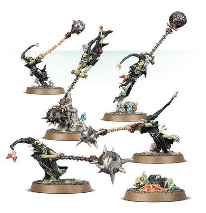 Warhammer Age of Sigmar Gloomspite Gitz Sporesplatta Fanatics/Loonsmasha Fanatics