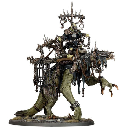 Warhammer Age of Sigmar Orruk Warclans Swampboss Skumdrekk/Snatchaboss on Sludgeraker Beast