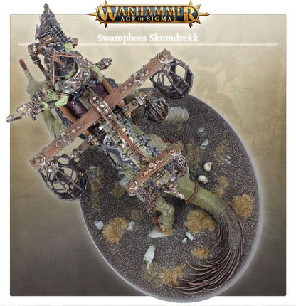 Warhammer Age of Sigmar Orruk Warclans Swampboss Skumdrekk/Snatchaboss on Sludgeraker Beast