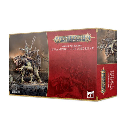 Warhammer Age of Sigmar Orruk Warclans Swampboss Skumdrekk/Snatchaboss on Sludgeraker Beast