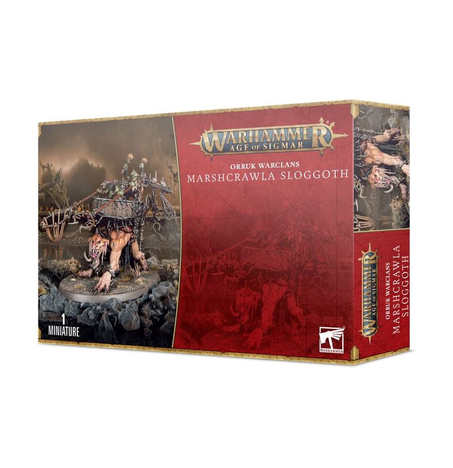 Warhammer Age of Sigmar Orruk Warclans Marshcrawla Sloggoth