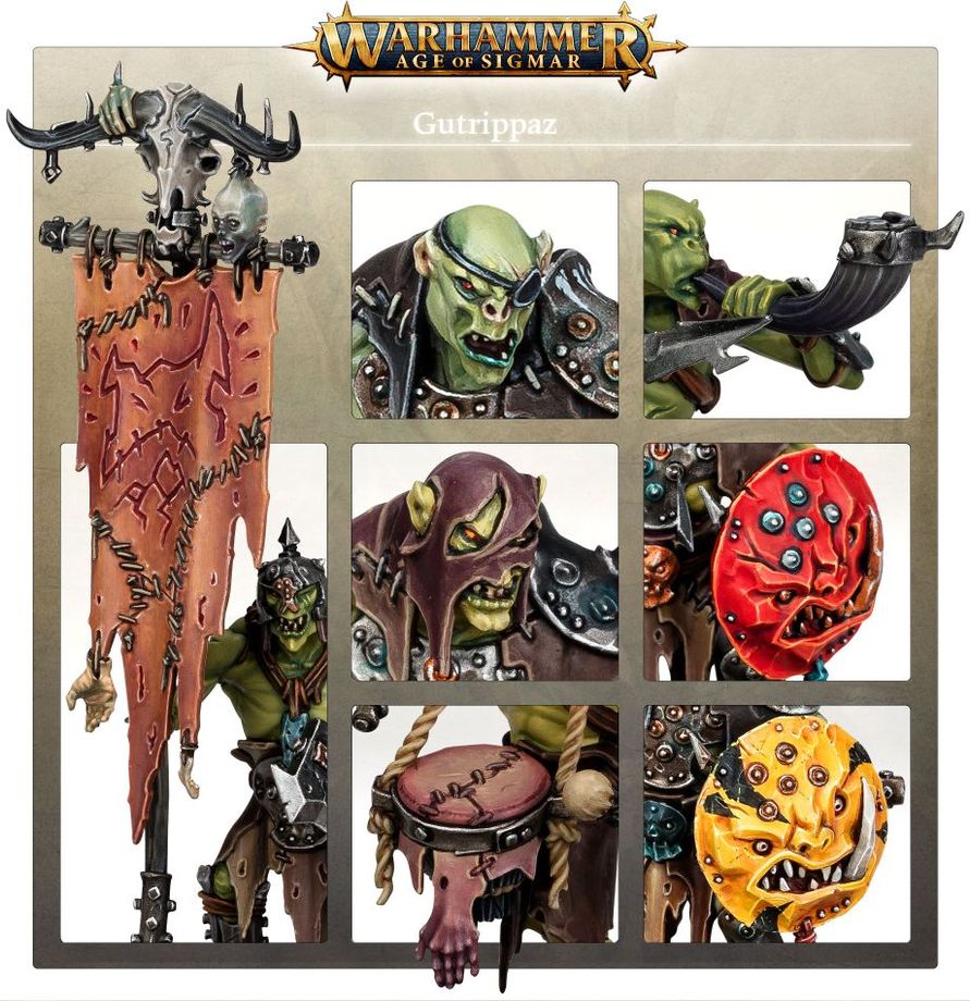 Warhammer Age of Sigmar Orruk Warclans Gutrippaz