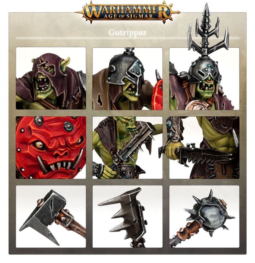 Warhammer Age of Sigmar Orruk Warclans Gutrippaz