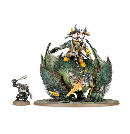 Warhammer Age of Sigmar Orruk Warclans Gordrakk, the Fist of Gork/Megaboss on Maw-krusha