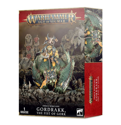 Warhammer Age of Sigmar Orruk Warclans Gordrakk, the Fist of Gork/Megaboss on Maw-krusha