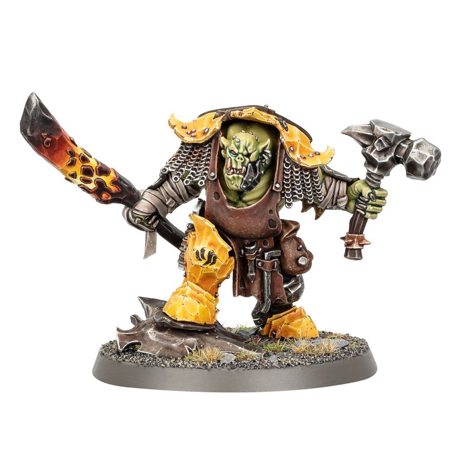 Warhammer Age of Sigmar Orruk Warclans Zoggrok Anvilsmasha