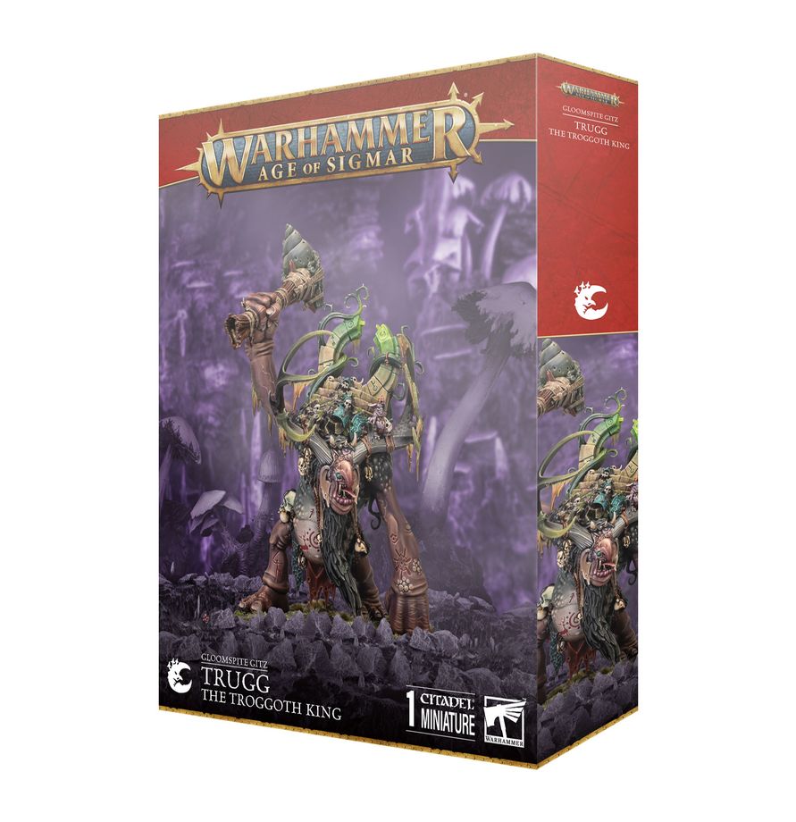 Warhammer Age of Sigmar Gloomspite Gitz Trugg the Troggoth King