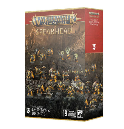 Warhammer Age of Sigmar Spearhead: Orruk Warclans – Ironjawz Bigmob