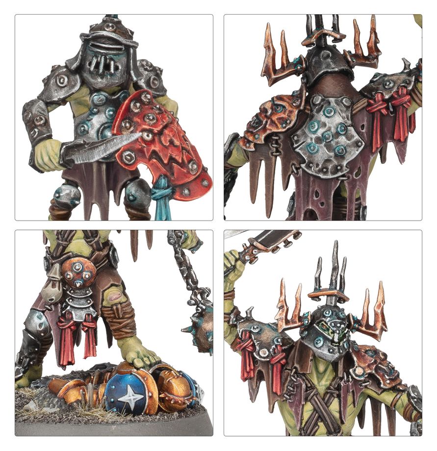 Warhammer Age of Sigmar Orruk Warclans Killaboss with Stab-grot