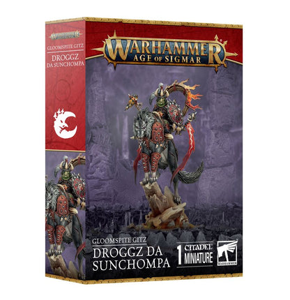Warhammer Age of Sigmar Gloomspite Gitz Droggz da Sunchompa
