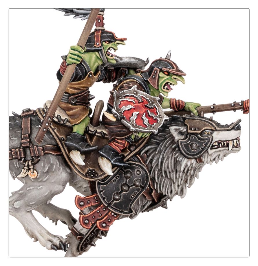 Warhammer Age of Sigmar Gloomspite Gitz Snarlpack Cavalry