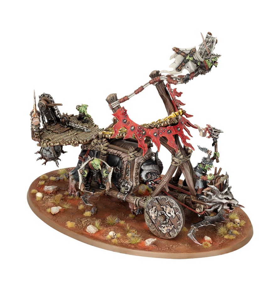 Warhammer Age of Sigmar Gloomspite Gitz Doom Diver Catapult