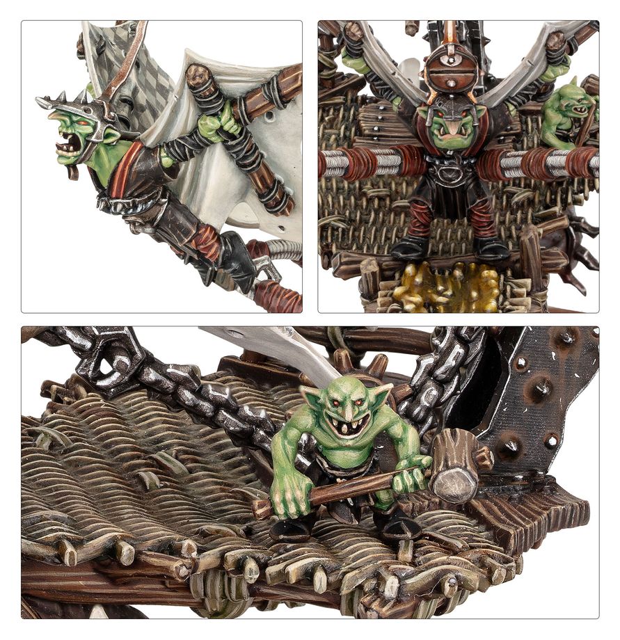 Warhammer Age of Sigmar Gloomspite Gitz Doom Diver Catapult
