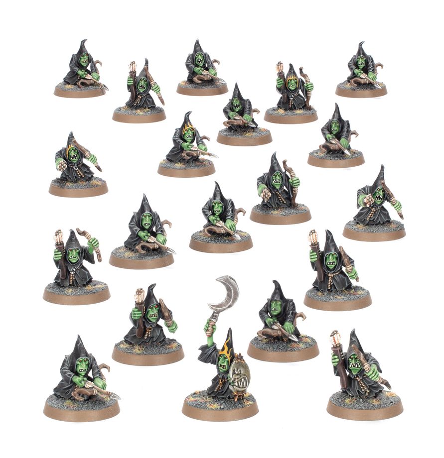 Warhammer Age of Sigmar Gloomspite Gitz Moonclan Stabbas/Shootas