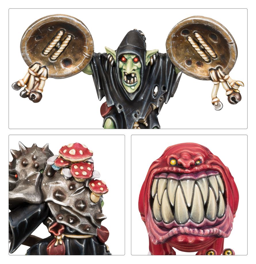Warhammer Age of Sigmar Gloomspite Gitz Squig Herd