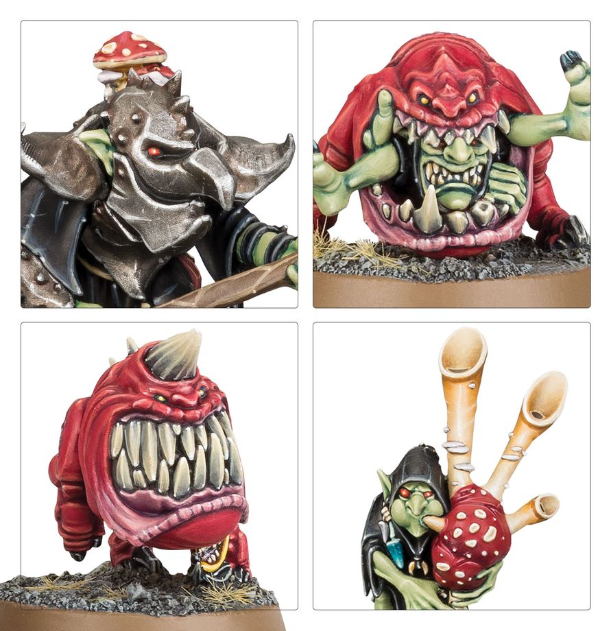 Warhammer Age of Sigmar Gloomspite Gitz Squig Herd