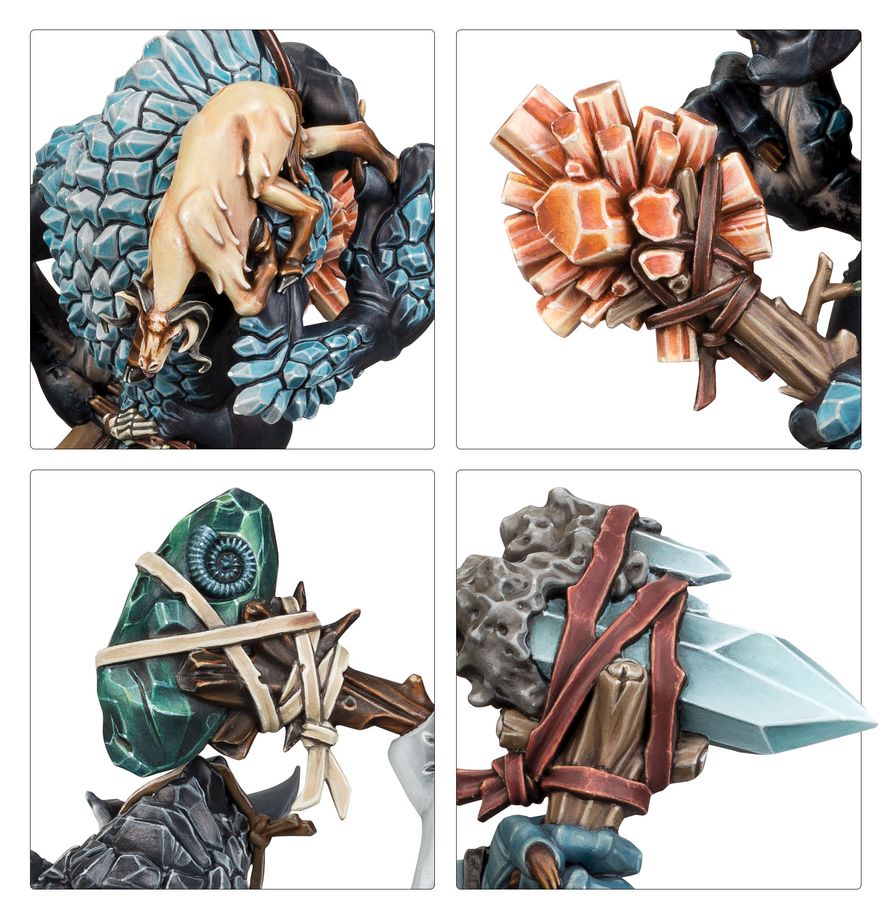 Warhammer Age of Sigmar Gloomspite Gitz Rockgut Troggoths