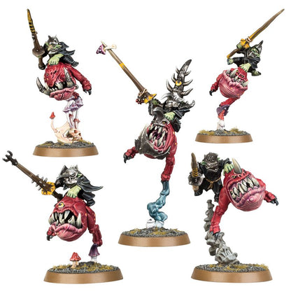 Warhammer Age of Sigmar Gloomspite Gitz Squig Hoppers/Boingrot Bounderz