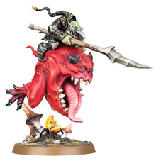 Warhammer Age of Sigmar Gloomspite Gitz Loonboss on Giant Cave Squig