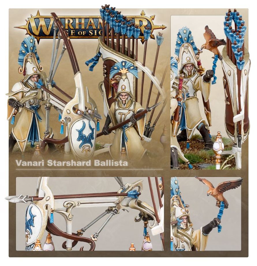 Warhammer Age of Sigmar Lumineth Realm-Lords Vanari Starshard Ballista