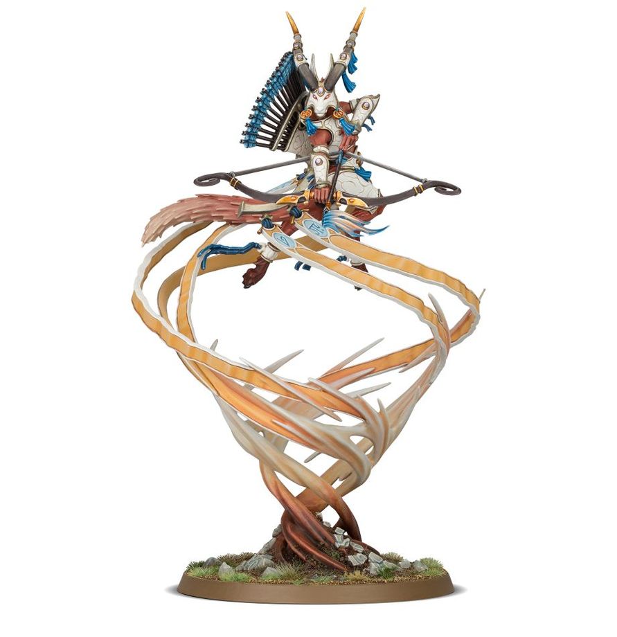 Warhammer Age of Sigmar Lumineth Realm-Lords Sevireth, Lord of the Seventh Wind/Hurakan Spirit of the Wind